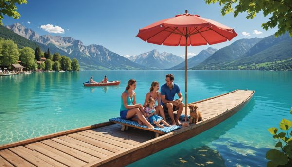 Vacances lac d'Annecy en famille : vivre des moments inoubliables